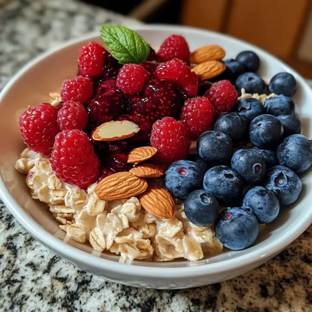 Fresh Berry Almond Oatmeal
