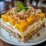 Easy Mango Graham Refrigerator Cake