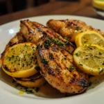 Grilled Lemon Garlic Chicken Plate